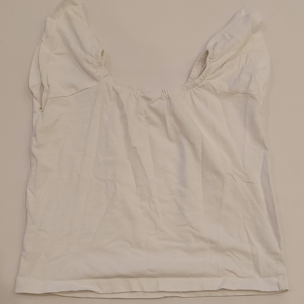 ZARA girls white shirt